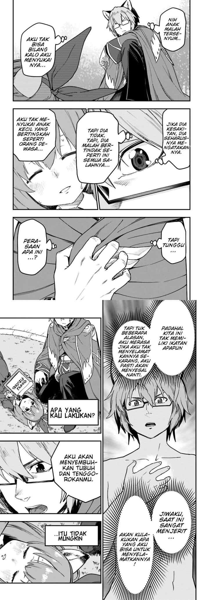 Konjiki no Moji Tsukai: Yuusha Yonin ni Makikomareta Unique Cheat chapter 31 halaman 5