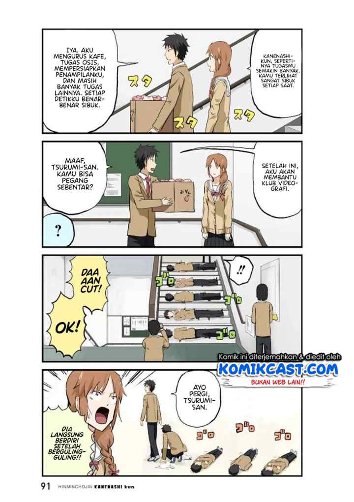 Hinmin Choujin Kanenashi-kun chapter 33 halaman 10