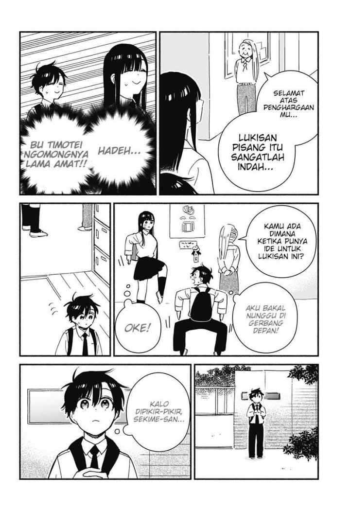 Sekimen Shinaide Sekime-san (Serialization) chapter 16 halaman 7