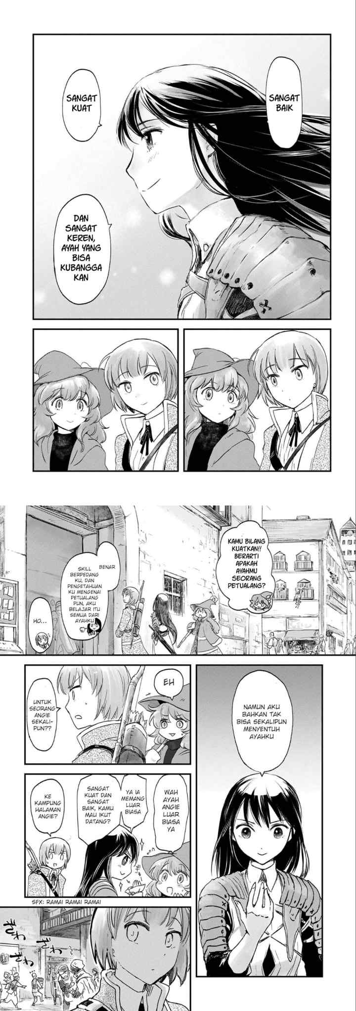 Boukensha ni Naritai to Miyako ni Deteitta Musume ga S Rank ni Natteta chapter 1 halaman 6