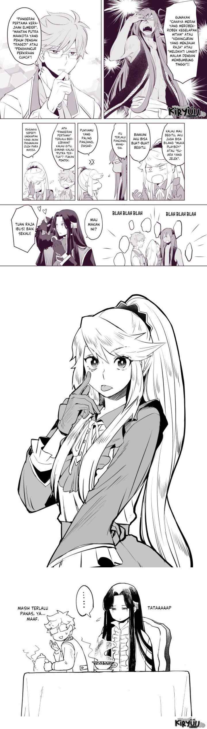 I'm a Villainous Daughter so I'm going to keep the Last Boss chapter 13.5 halaman 6