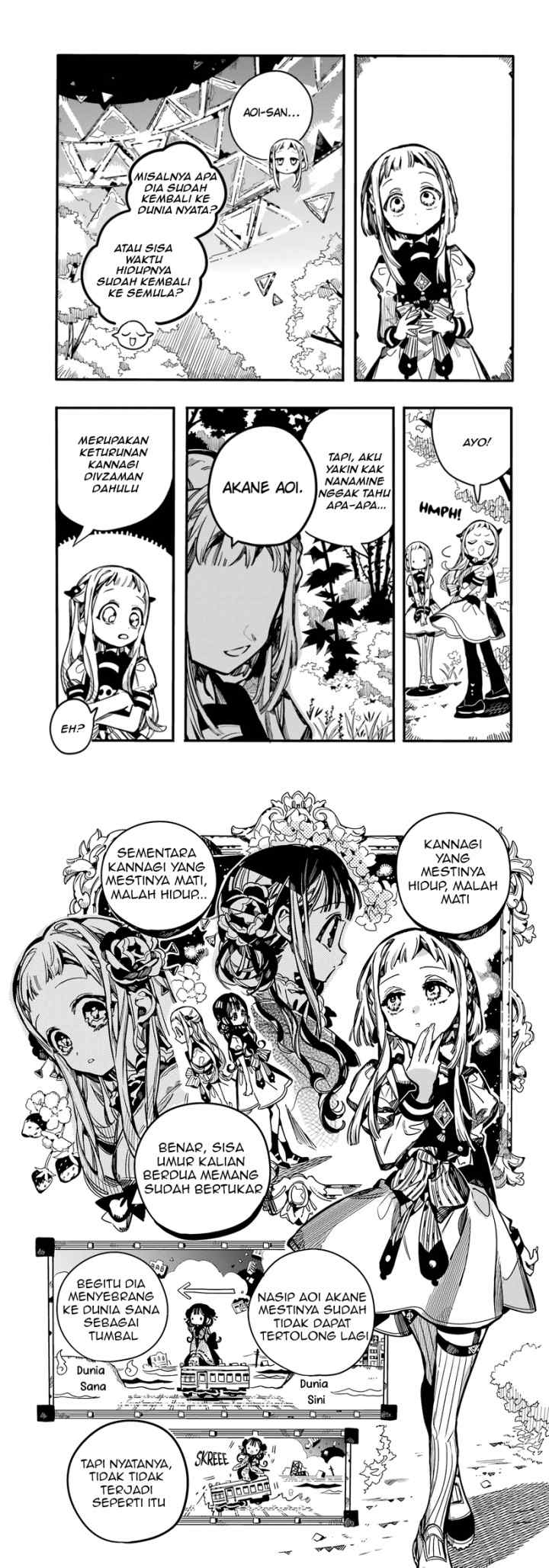 Jibaku Shounen Hanako-kun chapter 95 halaman 4