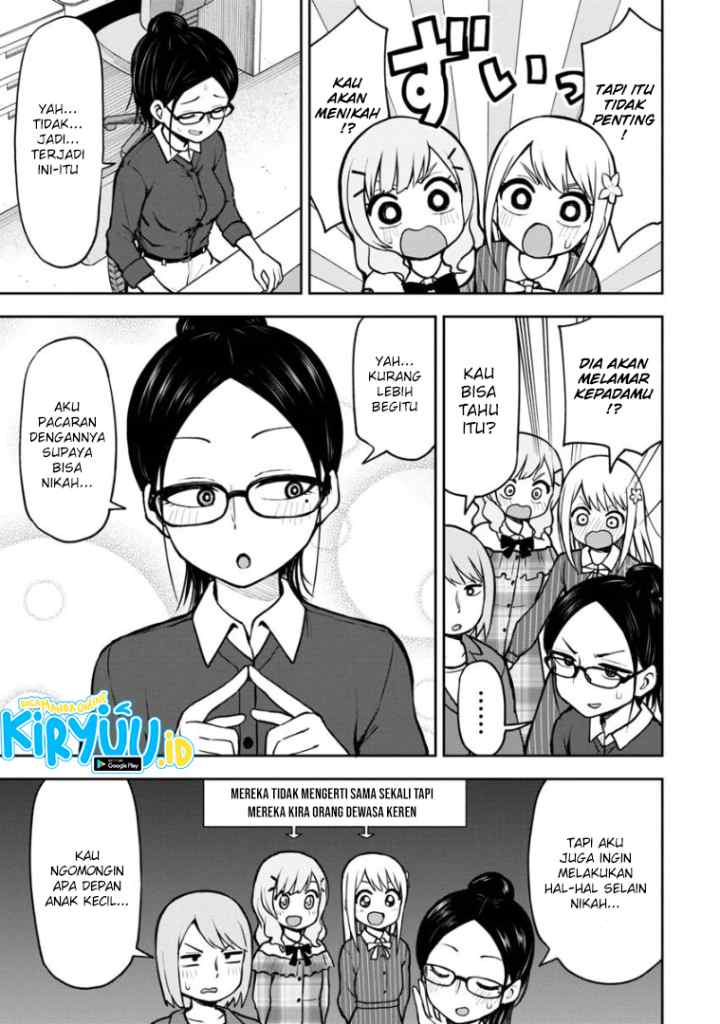 Himeno-chan ni Koi wa mada Hayai chapter 57 halaman 8