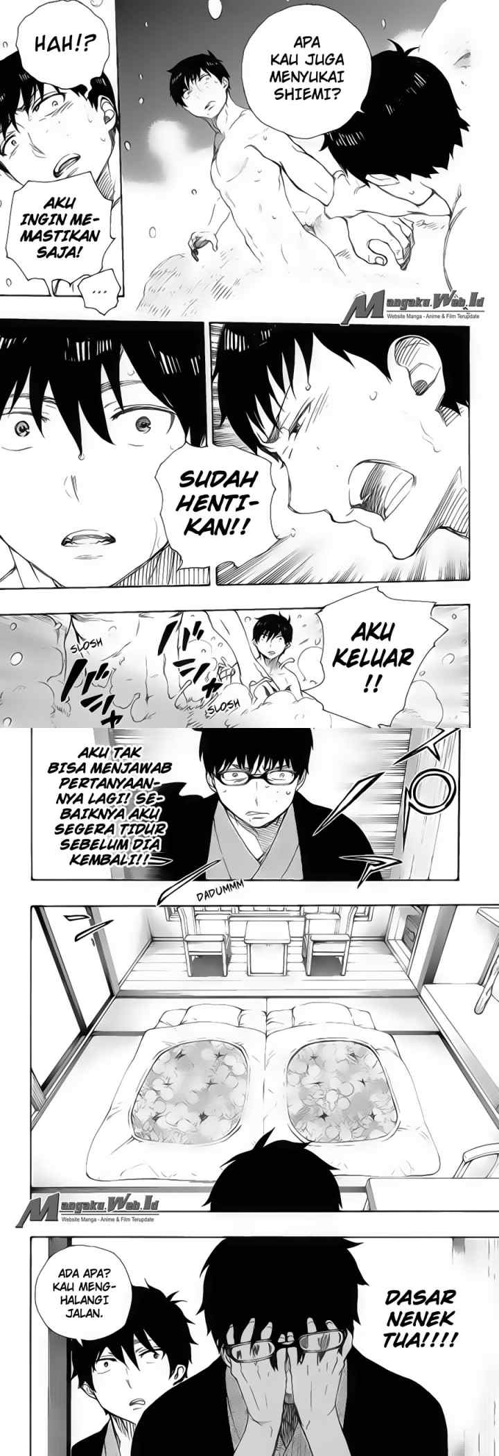 Ao No Exorcist chapter 74 halaman 14