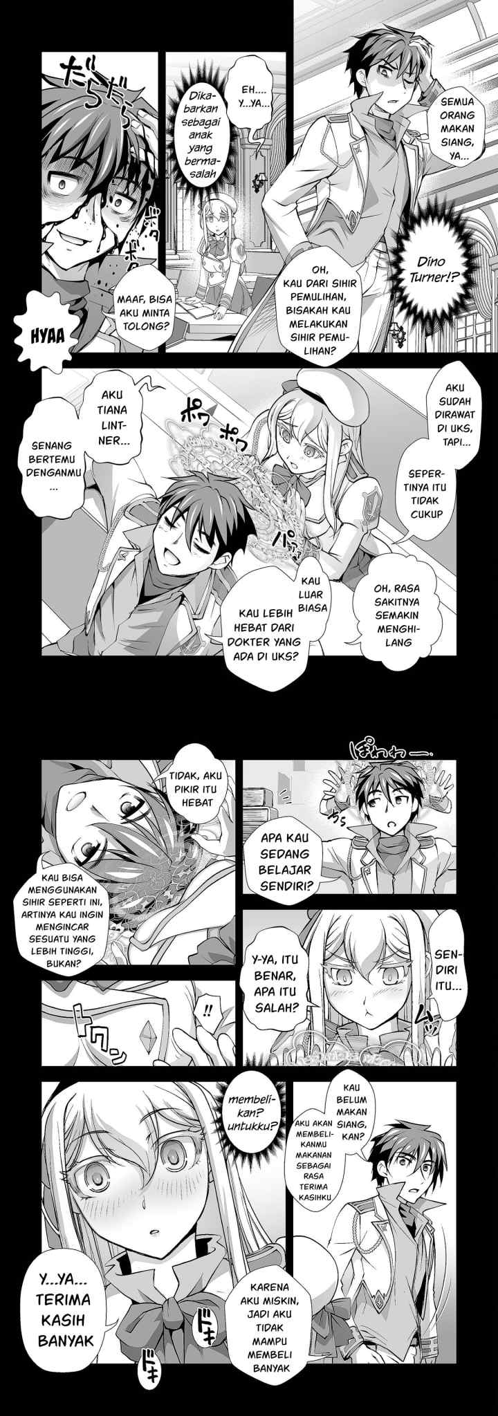 Kuchidome no Gohoubi wa Dansou Otome To Ichaero Desu! chapter 13 halaman 4
