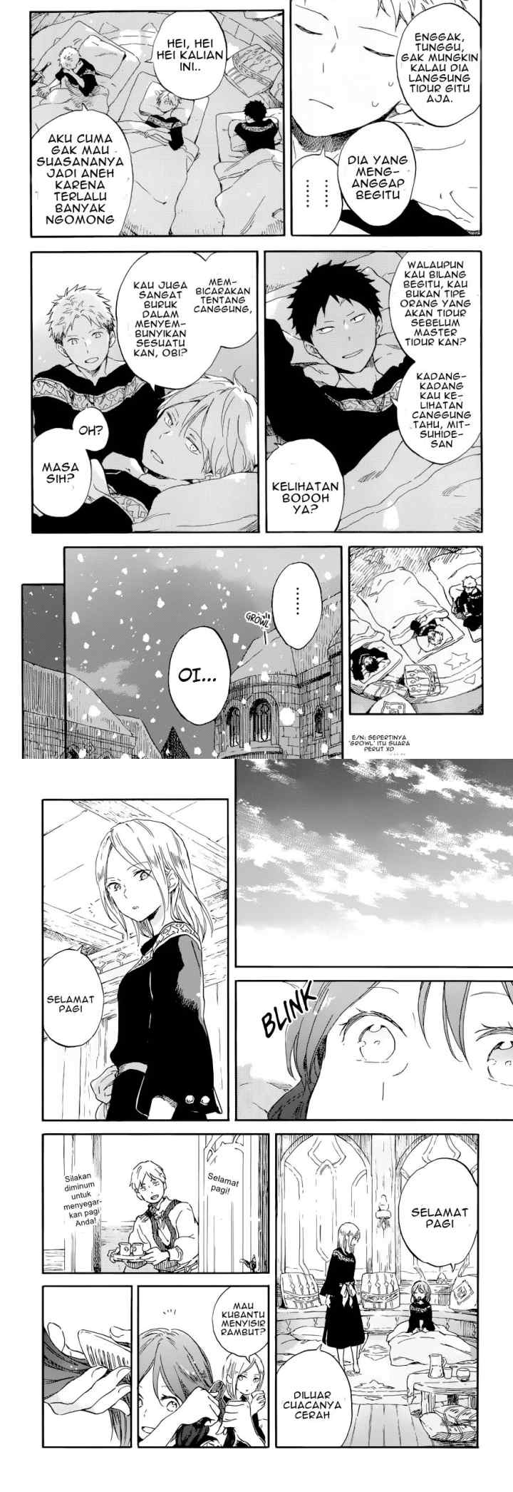 Akagami no Shirayukihime chapter 101 halaman 4