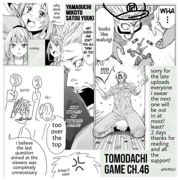 Tomodachi Game chapter 46 halaman 17