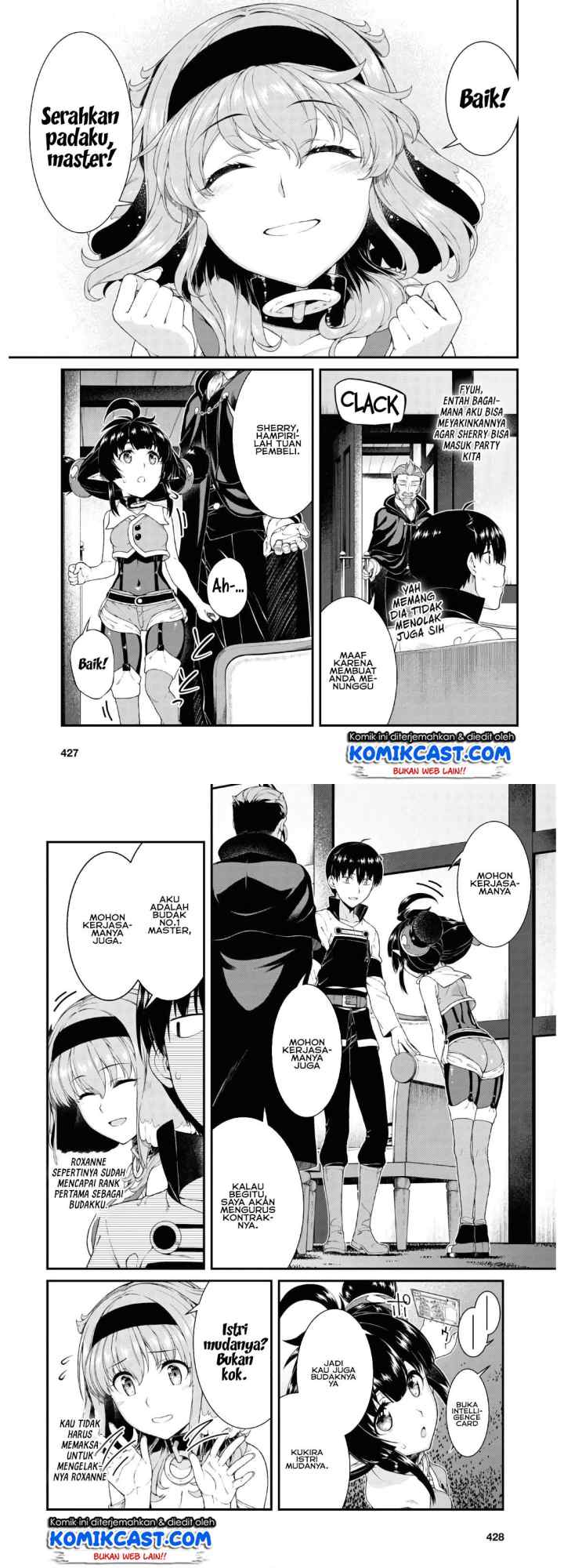 Isekai Meikyuu de Harem wo chapter 38 halaman 11