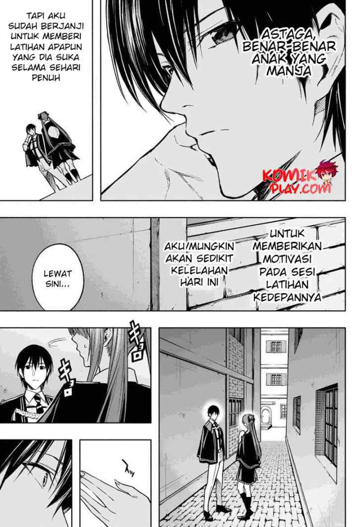 Ouritsu Mahou Gakuen no Saika Sei: Slum Agari no Saikyou Mahoushi, Kizoku darake no Gakuen de Musou suru chapter 34 halaman 10