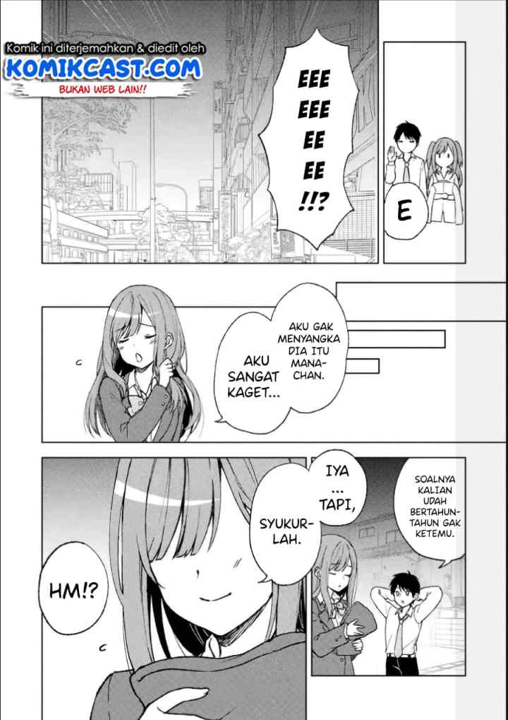 Chikan Saresou ni Natteiru S-kyuu Bishoujo wo Tasuketara Tonari no Seki no Osanajimi datta chapter 4 halaman 11