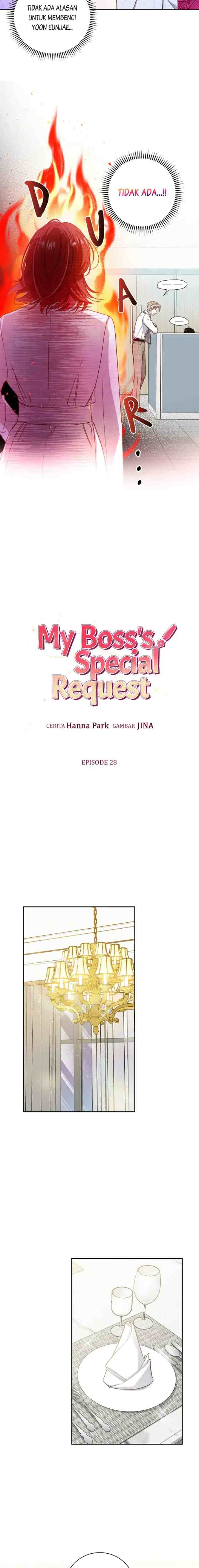 My Boss's Special Request chapter 28 halaman 4
