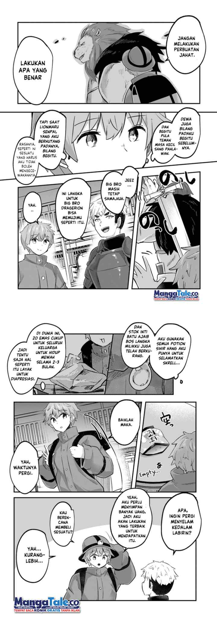 Houkago no Meikyuu Boukensha: Nippon to Isekai wo Ikiki Dekiru You ni Natta Boku wa Level Up ni Isoshimi Masu chapter 2 halaman 13