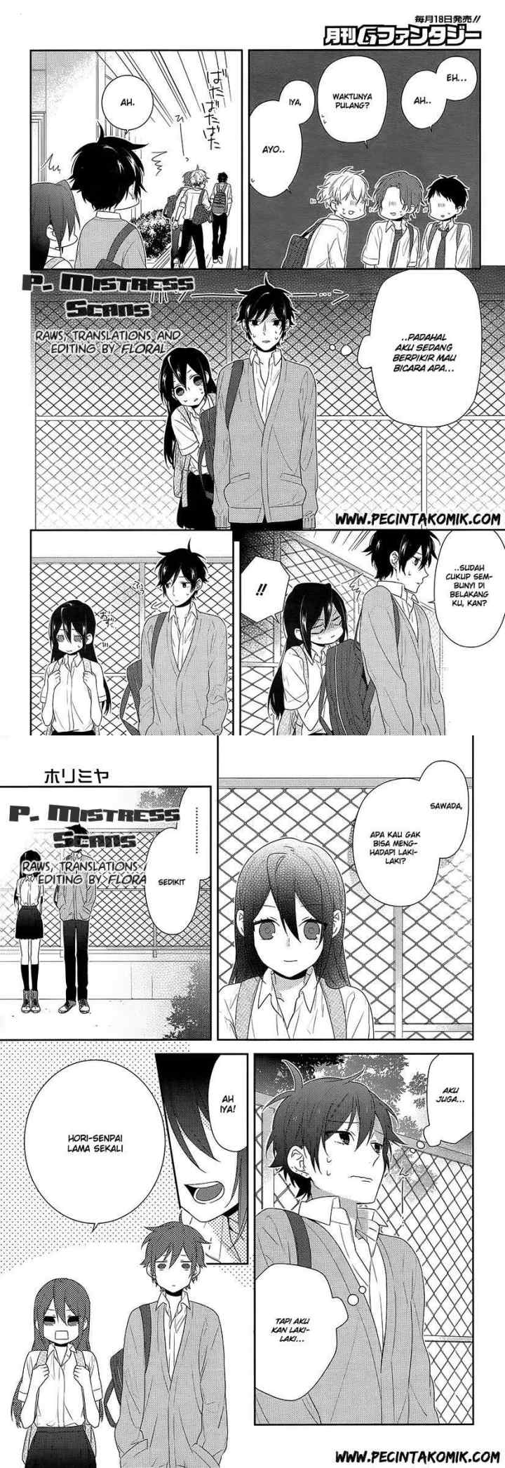Horimiya chapter 30 halaman 12