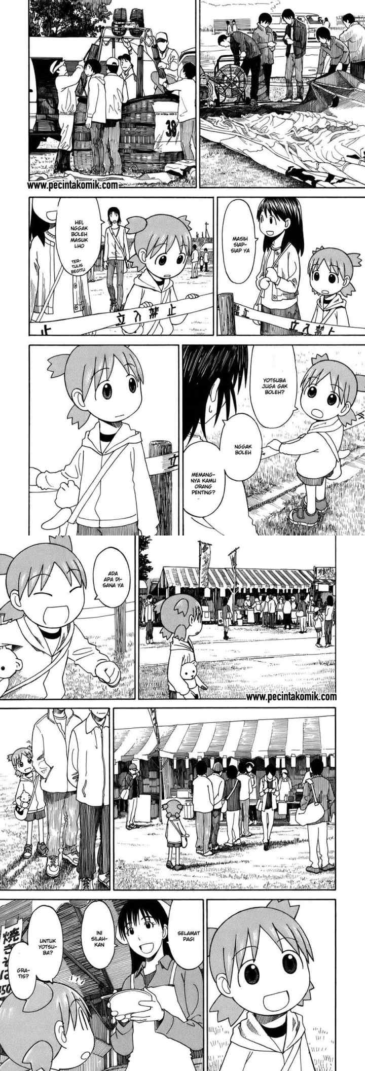 Yotsuba to! chapter 61 halaman 8