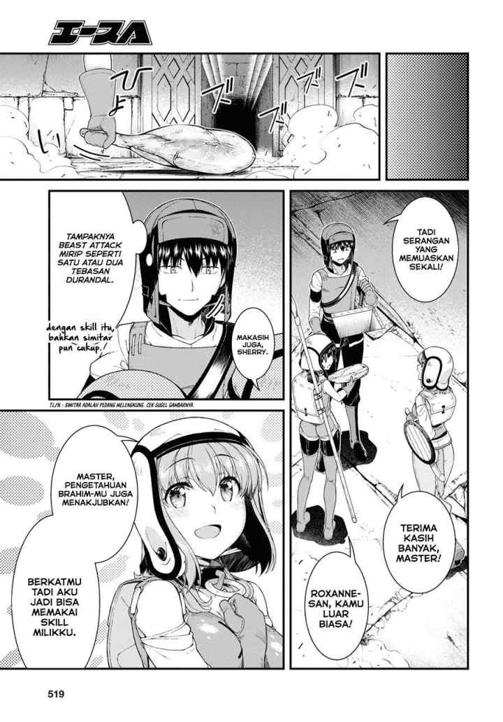 Isekai Meikyuu de Harem wo chapter 50 halaman 8