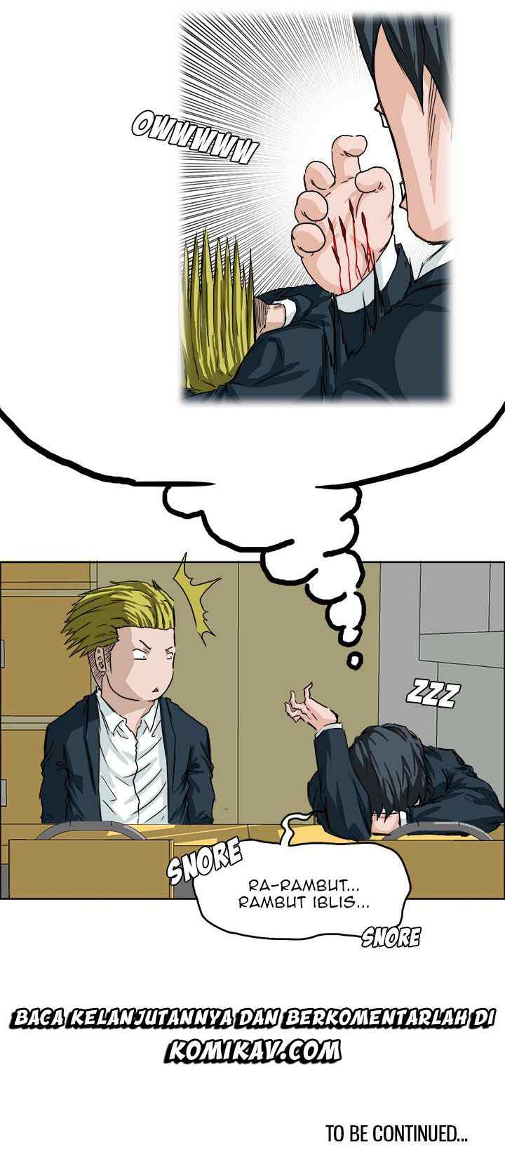 Boss in School chapter 26 halaman 19