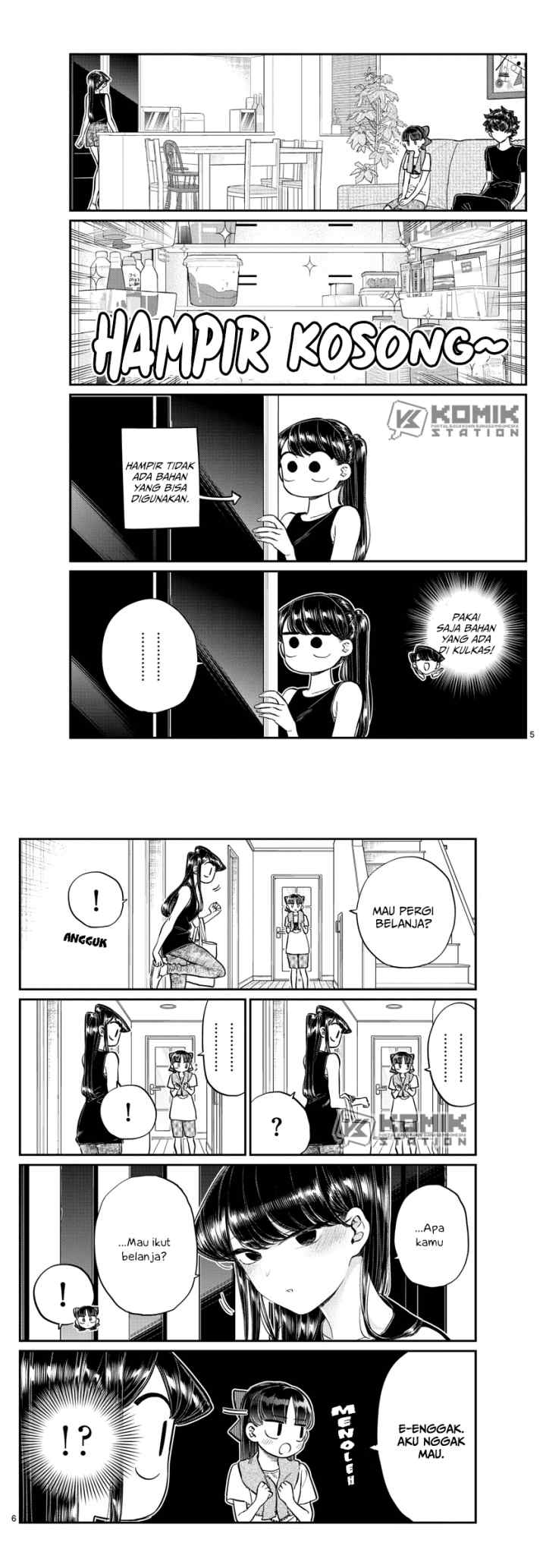 Komi-san wa Komyushou Desu chapter 171 halaman 4