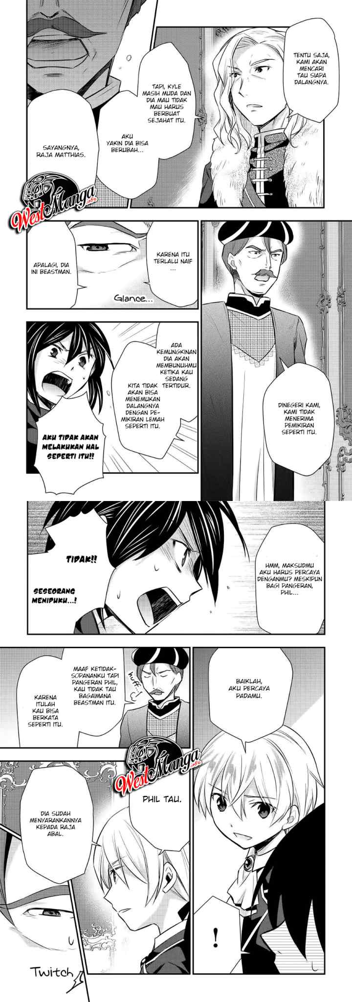 Tensei Ouji wa Daraketai chapter 18 halaman 8