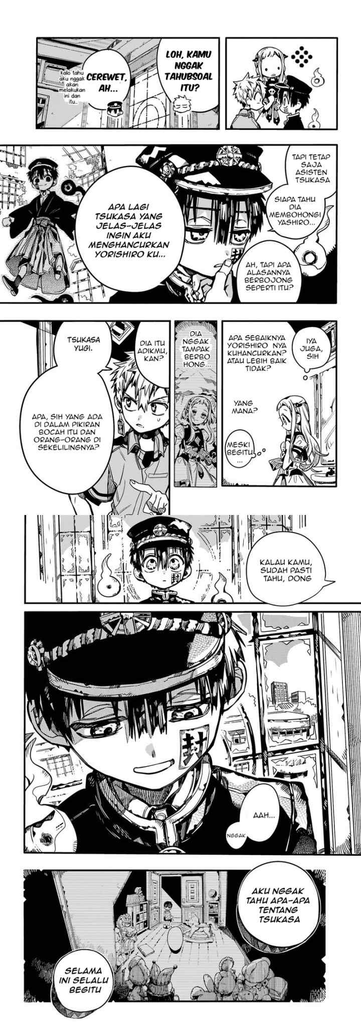 Jibaku Shounen Hanako-kun chapter 96 halaman 4