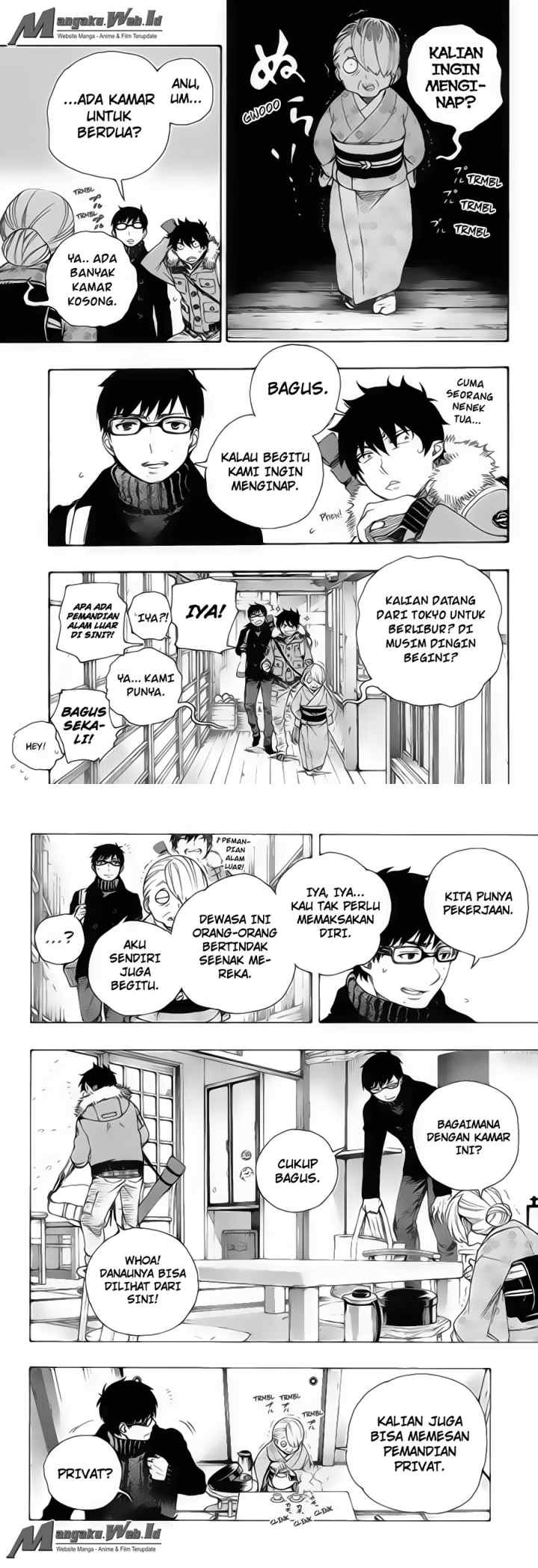 Ao No Exorcist chapter 74 halaman 10
