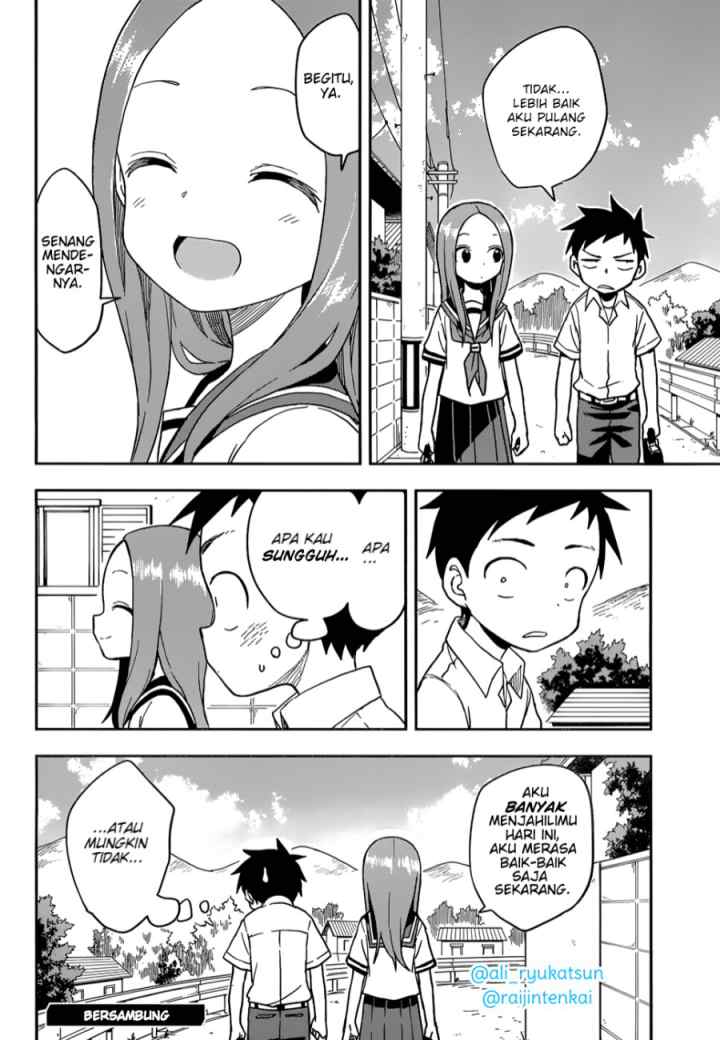 Karakai Jouzu no Takagi-san chapter 147 halaman 17