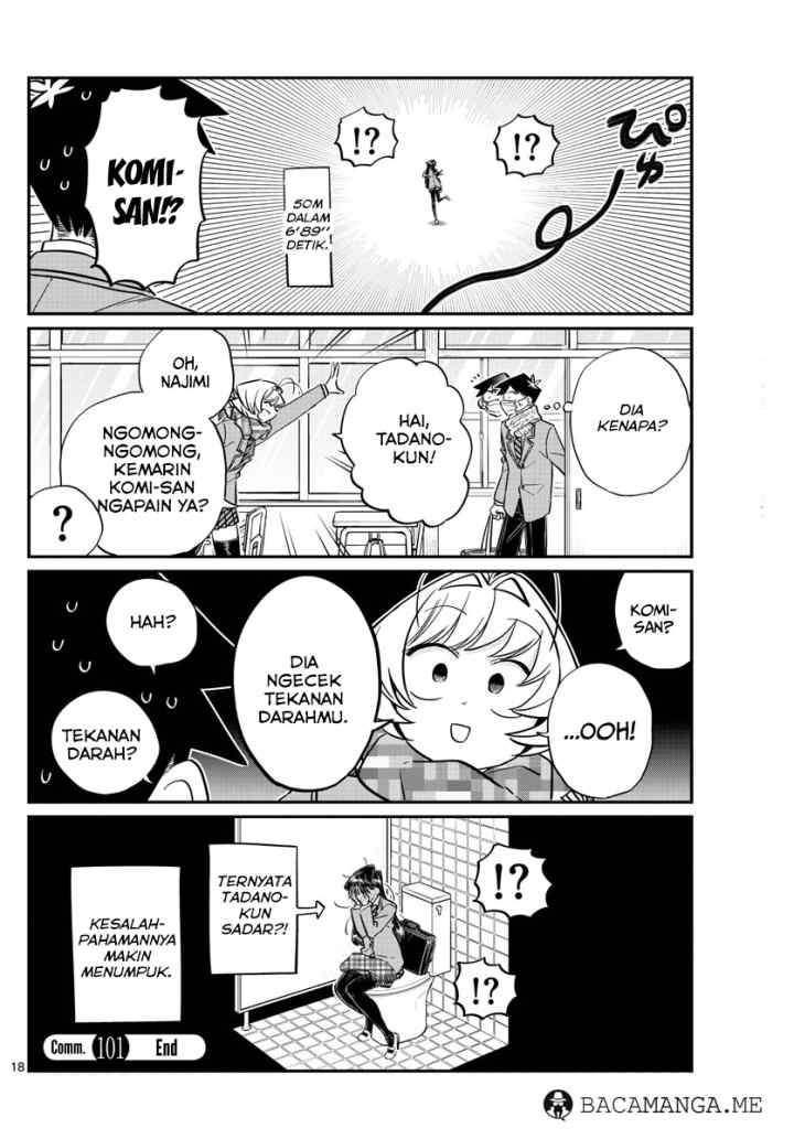 Komi-san wa Komyushou Desu chapter 101 halaman 9