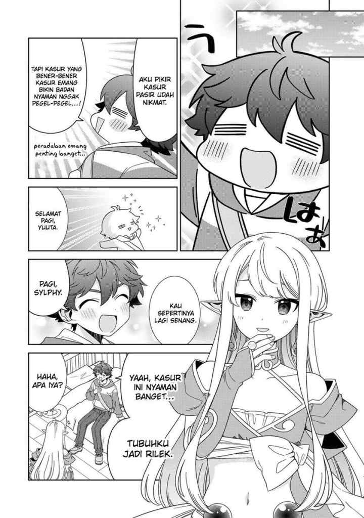 Seirei-tachi no Rakuen to Risou no Isekai Seikatsu chapter 44 halaman 9