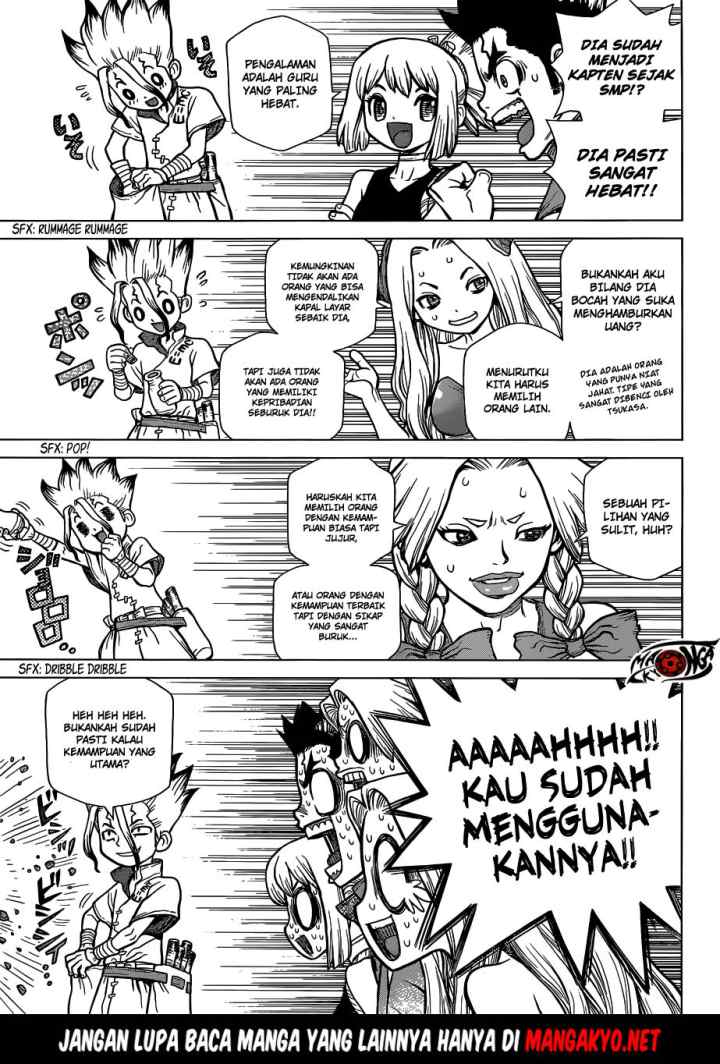 Dr. Stone chapter 85 halaman 9