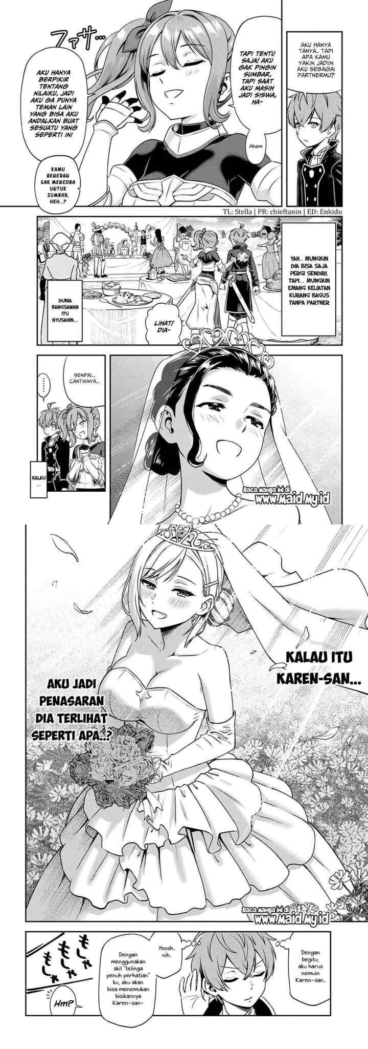 Toshiue Elite Onna Kishi Ga Boku No Mae De Dake Kawaii chapter 3.1 halaman 9