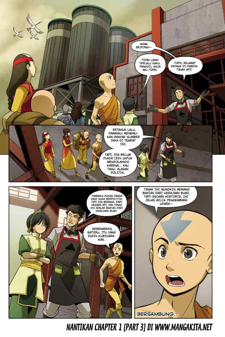 Avatar: The Last Airbender - The Rift chapter 1.2 halaman 12