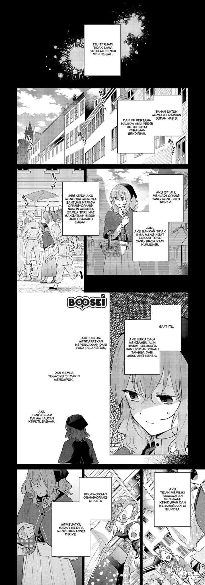 Doumo, Suki na Hito ni Horegusuri wo Irai sareta Majo desu chapter 2 halaman 4