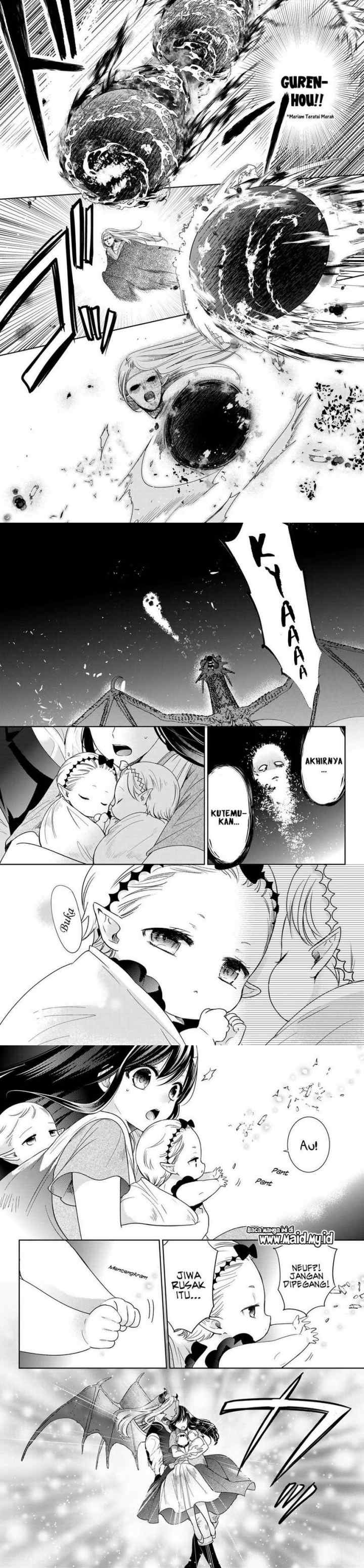 Isekai de Saikyo Mao no Kodomotachi no Mama ni Natchaimashita chapter 28 halaman 14