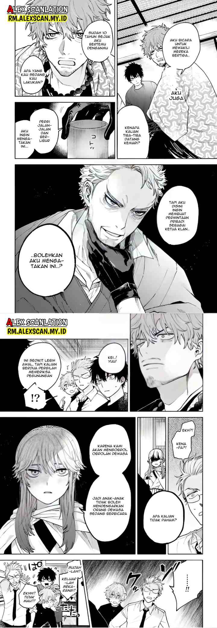Tengubarai no Sankyoudai chapter 34 halaman 9