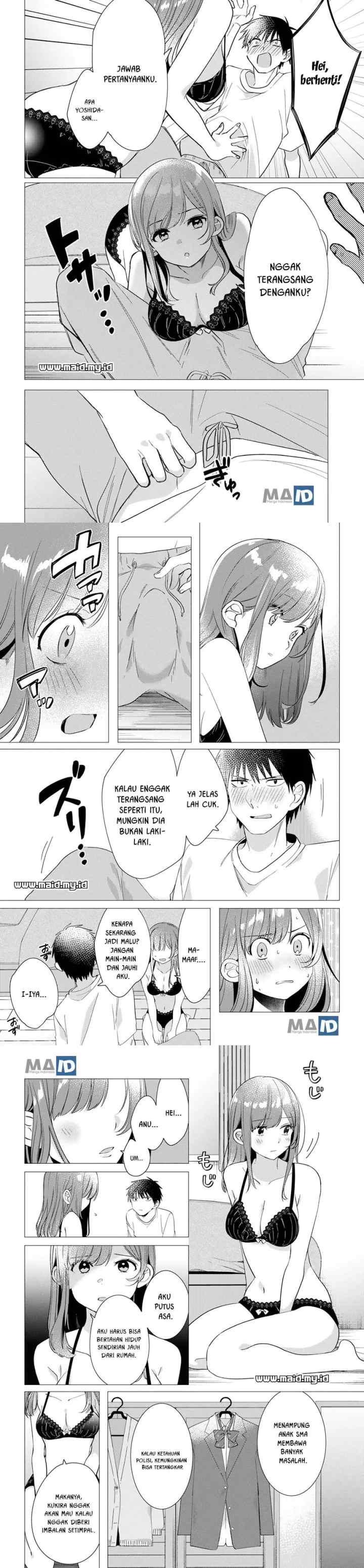 Hige Wo Soru. Soshite Joshikosei Wo Hirou chapter 9 halaman 8