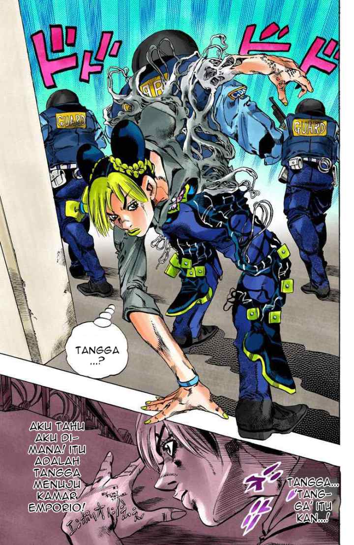 JoJo no Kimyou na Bouken - Stone Ocean chapter 99 halaman 15