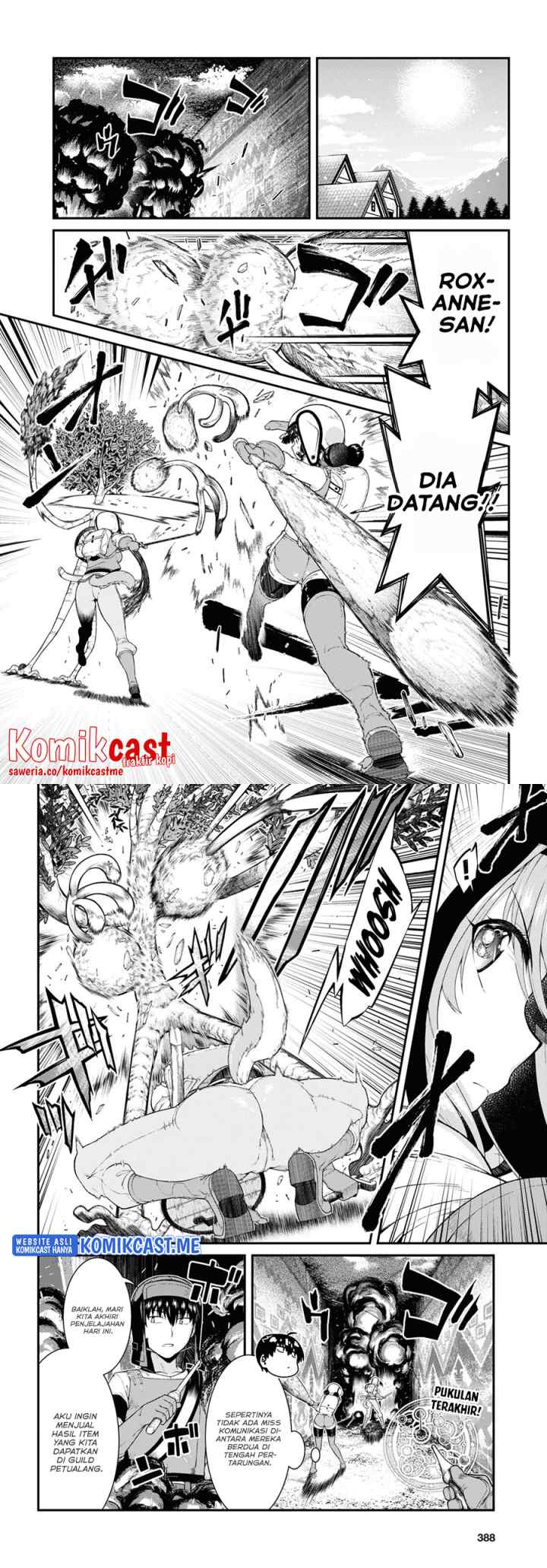 Isekai Meikyuu de Harem wo chapter 61 halaman 9