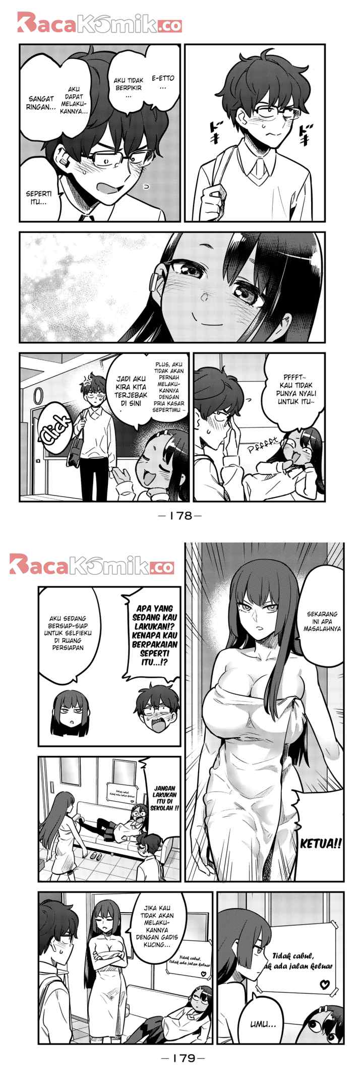 Ijiranaide, Nagatoro-san chapter 62.5 halaman 8