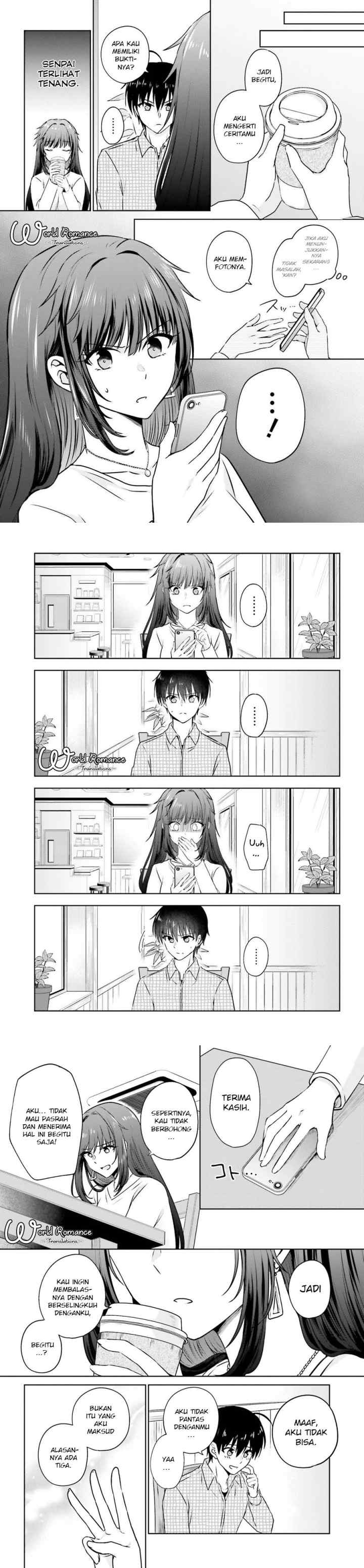 Kanojo ga Senpai ni NTR-reta node, Senpai no Kanojo wo NTR-masu chapter 1 halaman 10