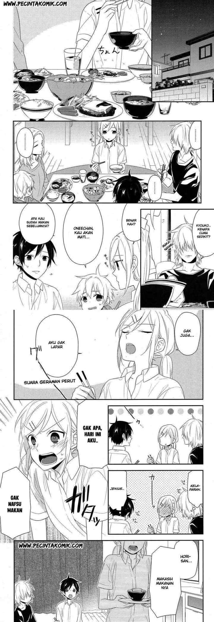 Horimiya chapter 28 halaman 8