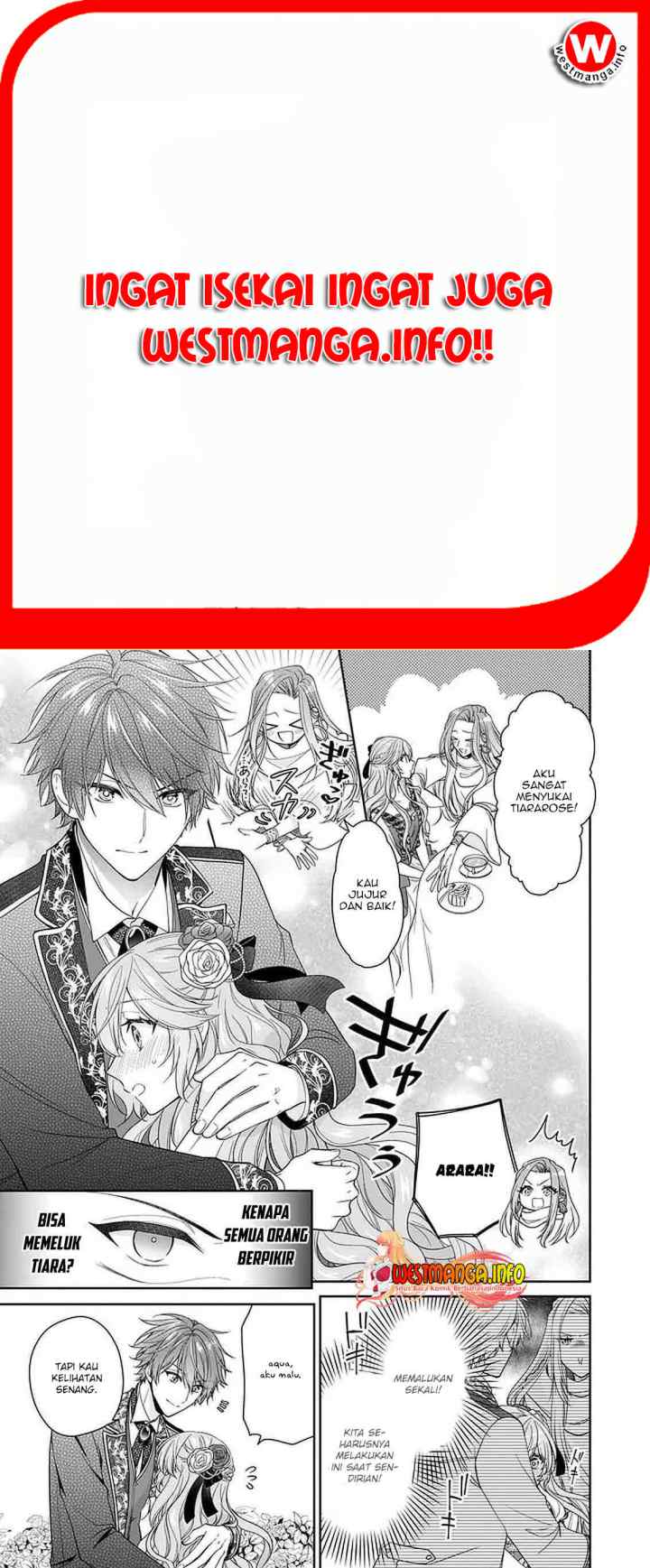 Akuyaku Reijou wa Ringoku no Outaishi ni Dekiai sareru chapter 28 halaman 7