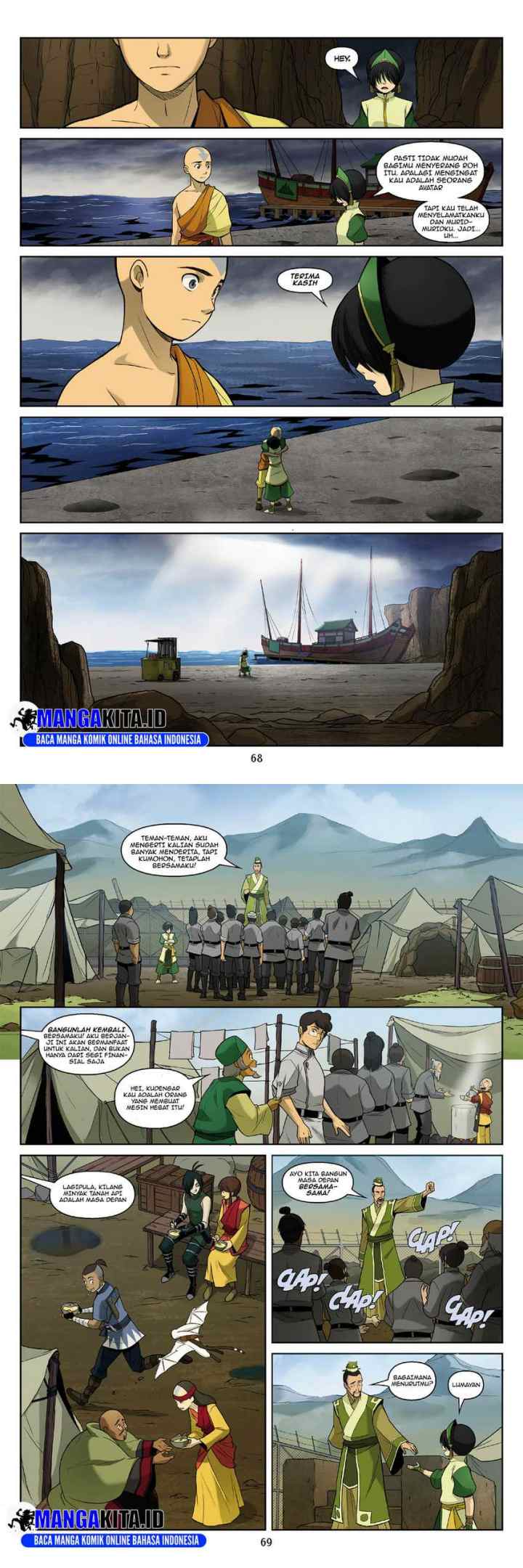 Avatar: The Last Airbender - The Rift chapter 3.3 halaman 8