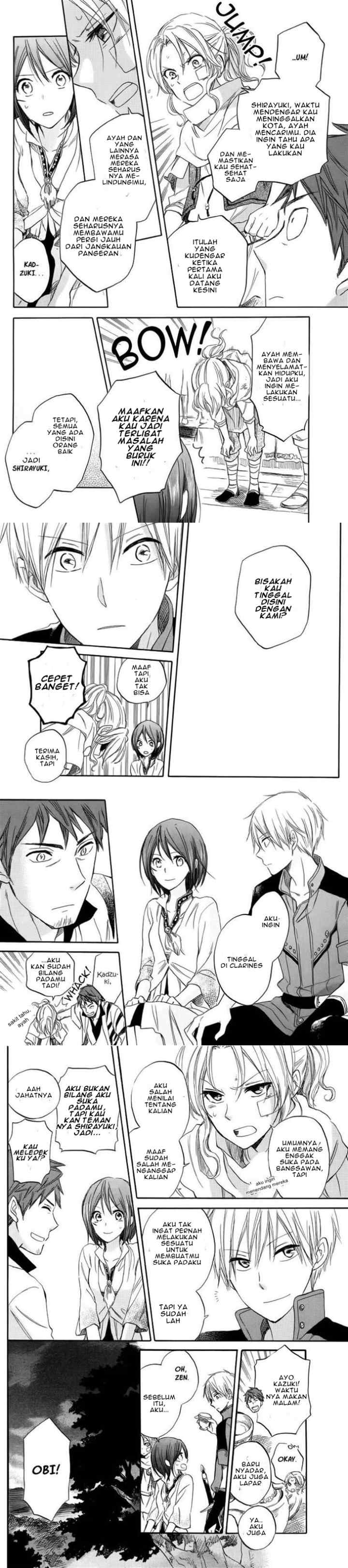 Akagami no Shirayukihime chapter 26 halaman 6