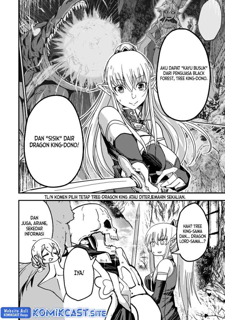 Gaikotsu Kishi-sama, Tadaima Isekai e Odekakechuu chapter 55.2 halaman 14
