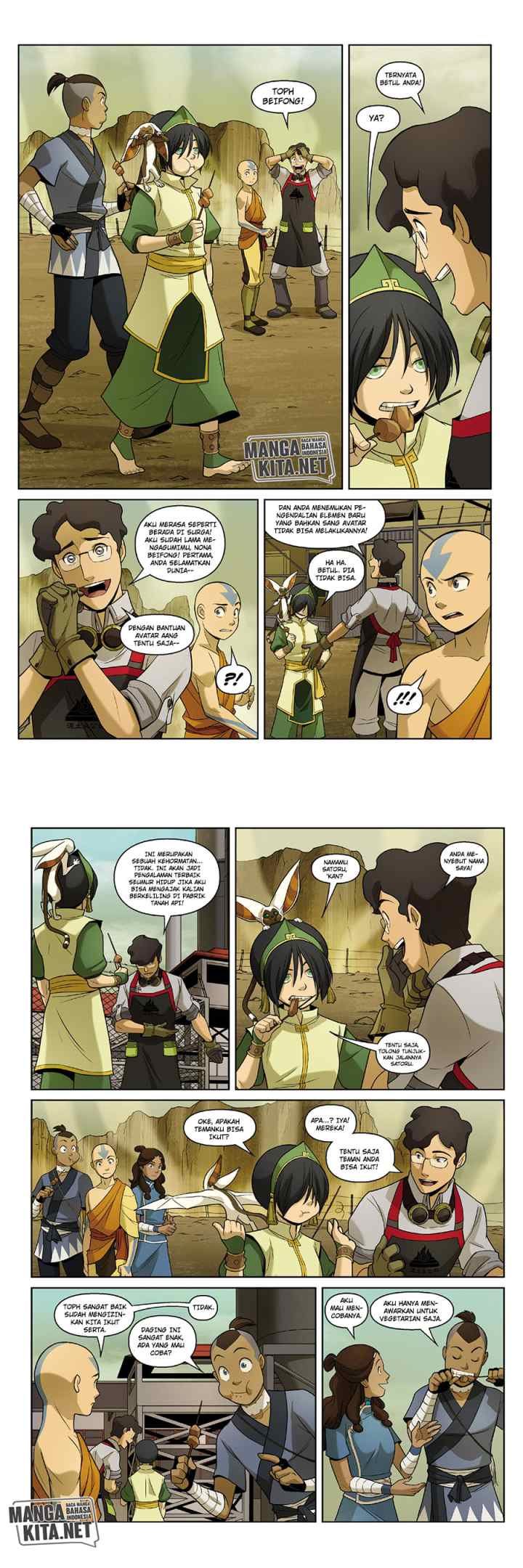 Avatar: The Last Airbender - The Rift chapter 1.2 halaman 11