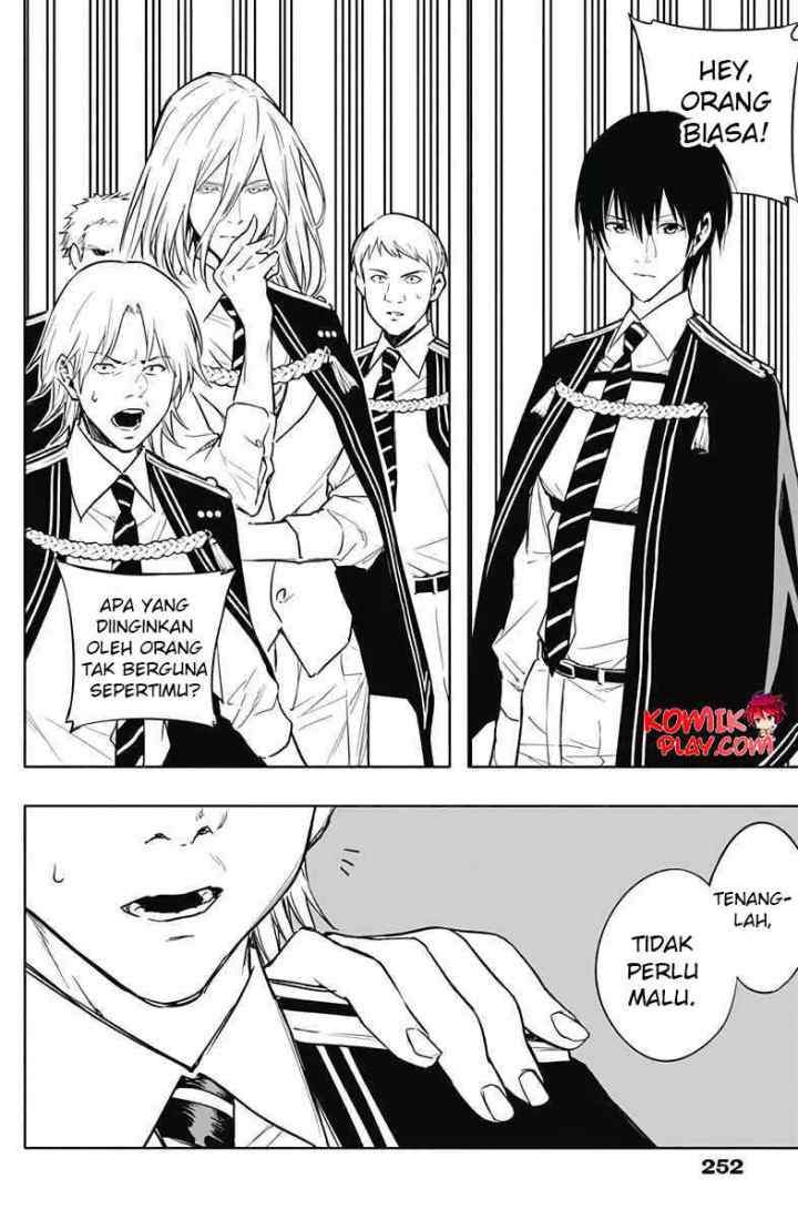 Ouritsu Mahou Gakuen no Saika Sei: Slum Agari no Saikyou Mahoushi, Kizoku darake no Gakuen de Musou suru chapter 36 halaman 15