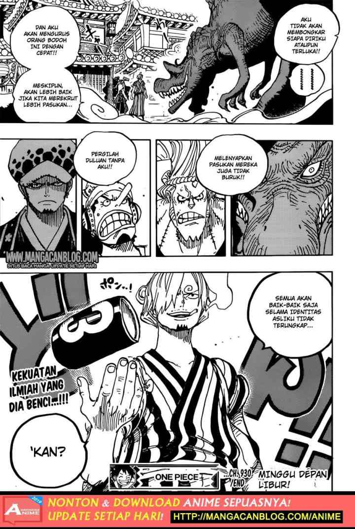 One Piece chapter 930 halaman 14