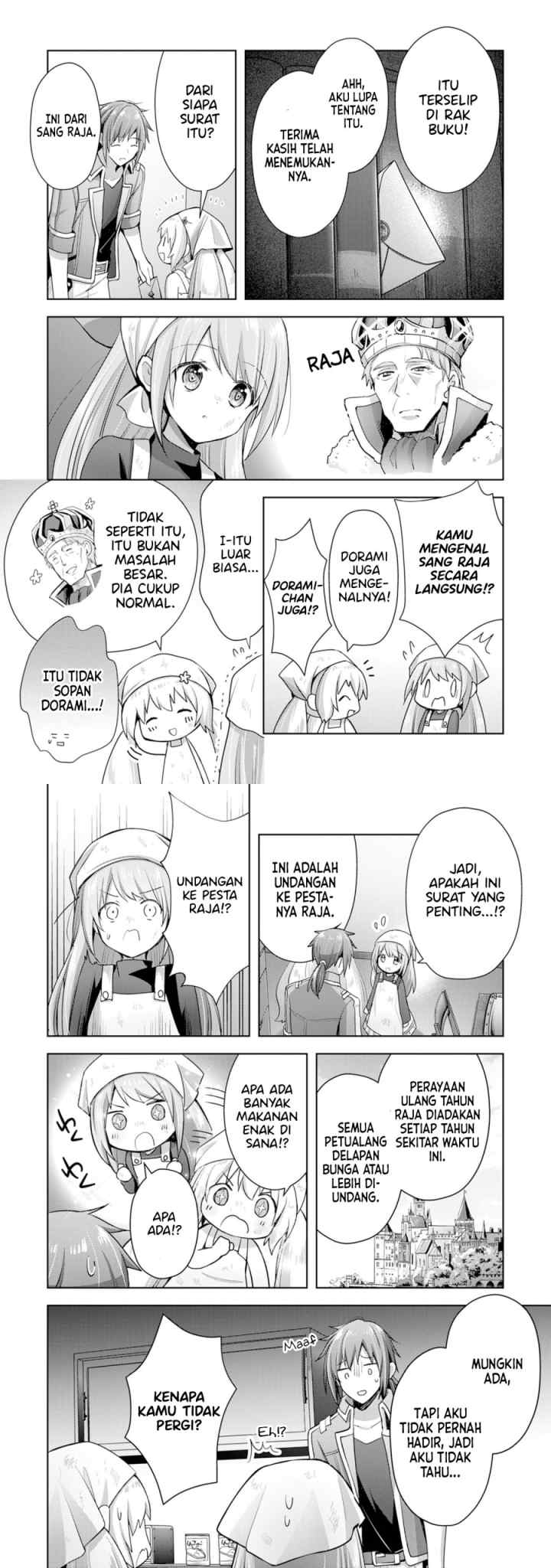 Uketsukejo ni Kokuhaku Shitakute Girudo ni Kayoitsumetara Eiyu ni Natteta chapter 10 halaman 15