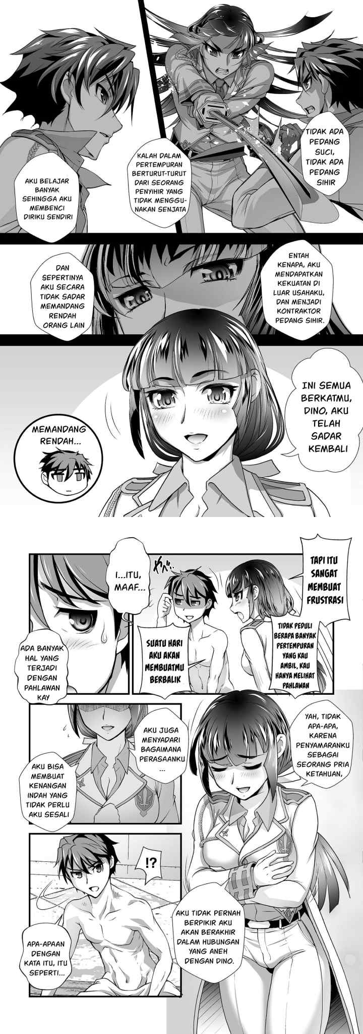 Kuchidome no Gohoubi wa Dansou Otome To Ichaero Desu! chapter 11 halaman 8