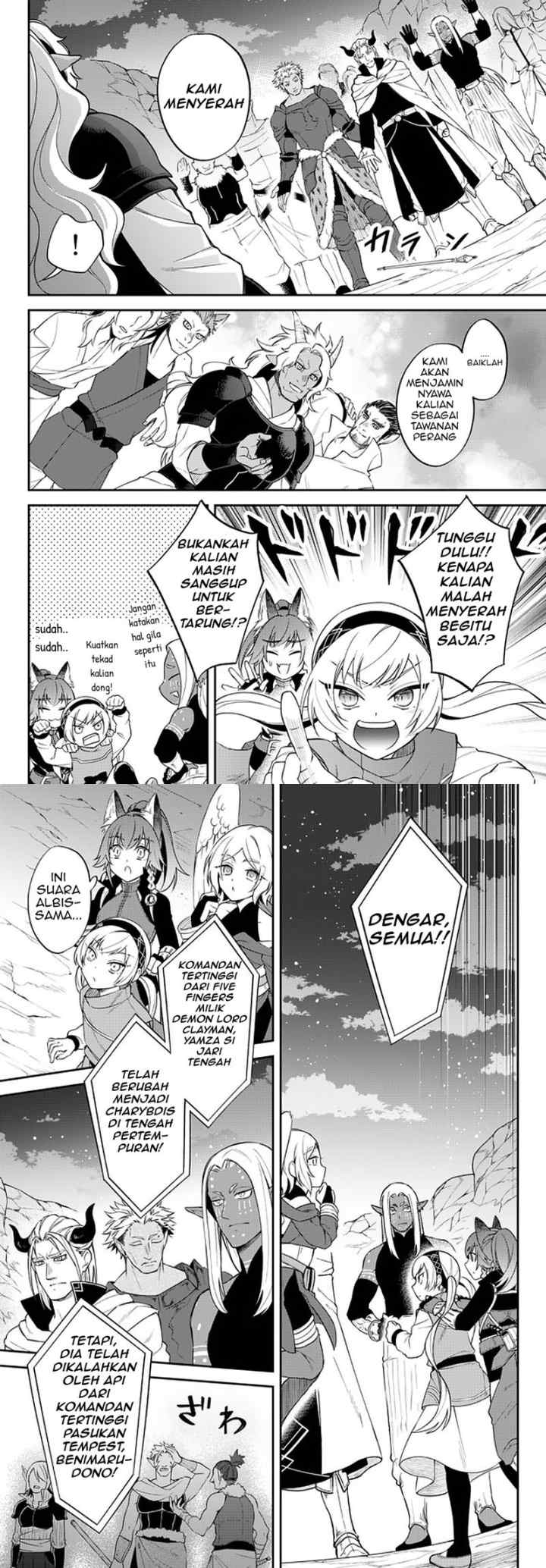 Tensei Shitara Slime Datta Ken Ibun: Makoku Gurashi no Trinity chapter 39 halaman 7
