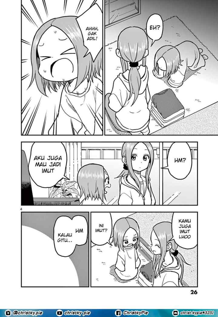 Karakai Jouzu no (Moto) Takagi-san chapter 120 halaman 4